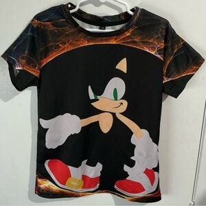 Kids Black Sonic Graphic Tee